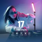 סט מקלות תאורה מגנטיים ניידים NEEWER TL21C RGB