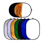 רפלקטור צילום Reflecto 7 ב-1 אליפטי 150×200 ס"מ