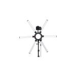 AL-120X מנורת LED מקצועי בצורת כוכב 6 זרועות 120W