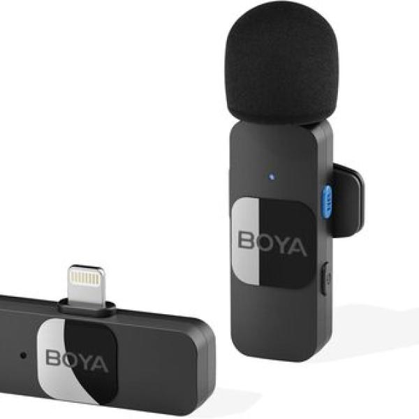מיקרופון אלחוטי מקצועי BOYA BY-V1 2.4GHz