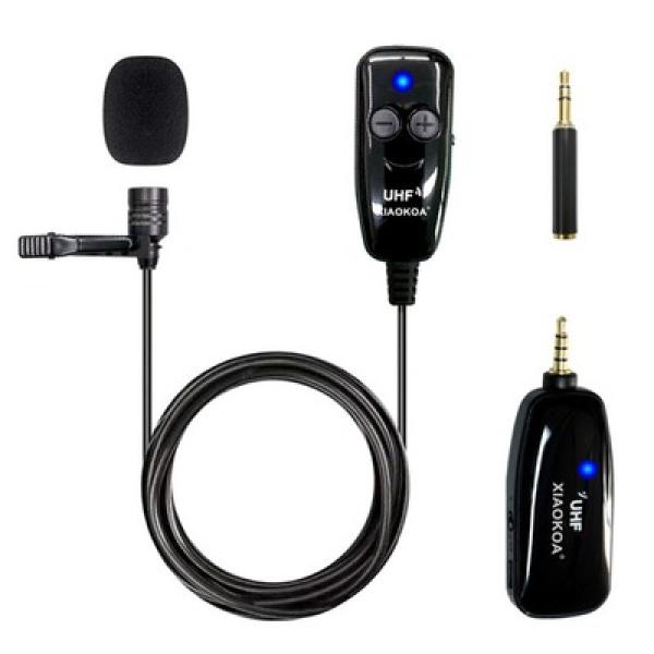מיקרופון דש אלחוטי UHF