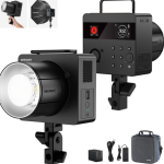 NEEWER Q4 400Ws 2.4G TTL Flash - פלאש מקצועי לצילום ווידאו